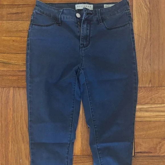 Bullhead Dark Blue Skinny Jeans - Picture 2 of 3